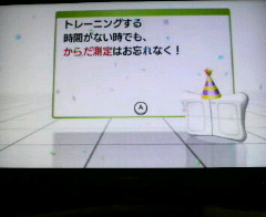 4.3 wii fit