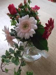 プレゼントの花