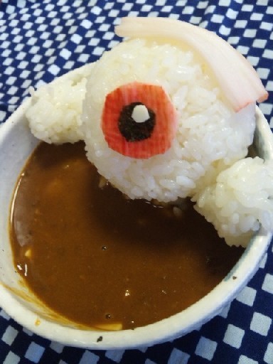 目玉のおやじカレー
