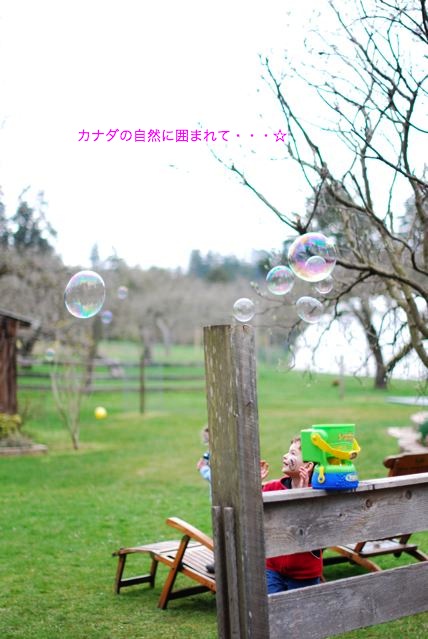 イースターシャボン玉