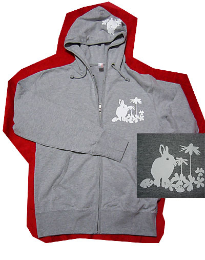 うさぎパーカー　前