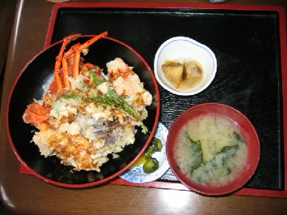 イセエビ天丼