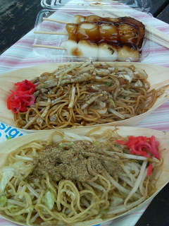 焼きそば＆団子