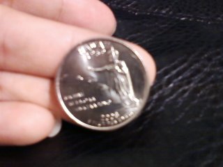 アメリカの２５セントコイン