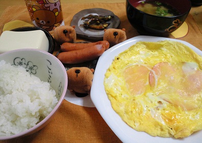 ５月７日朝ごはん