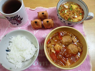 ３１日夕飯