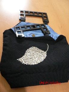 ばらのバッグ裏