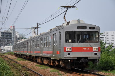 東急７７００系　７９１５Ｆ　０２ゥ　蒲田行き