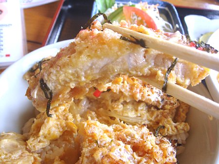 篠亭、ミニカツ丼