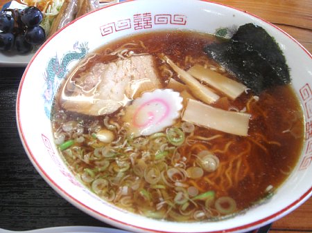 考和園、醤油ラーメン