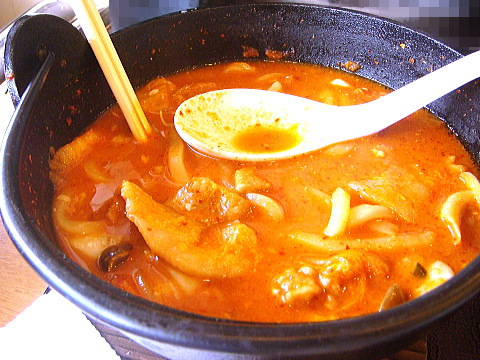 COCOS（ココス）北上有田店　（北鬼柳）、旨辛チゲ