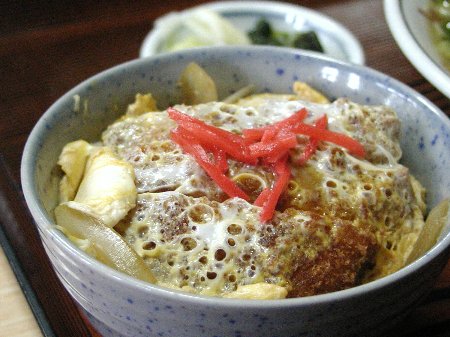 山田屋ラーメンセットのかつ丼