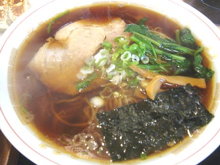 どん八、醤油ラーメン