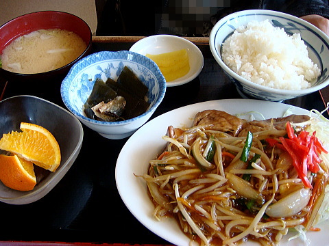 いこい金矢店、焼肉定食