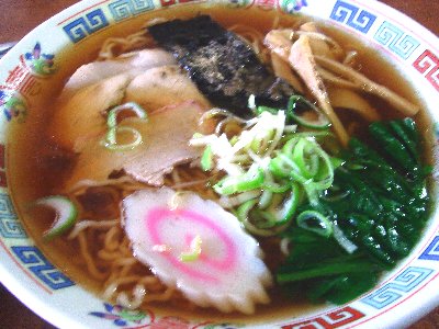 花月、ラーメン