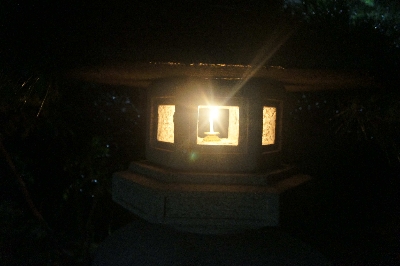 庭の石灯籠　夜resize.jpg