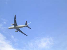 飛行機１
