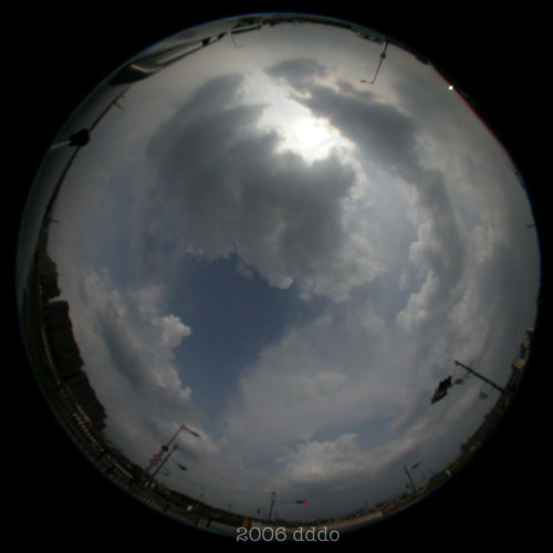Sky/空と雲(Fisheye Photo/魚眼写真)