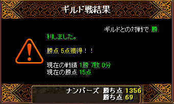 数字初勝利ですが誰か死にました