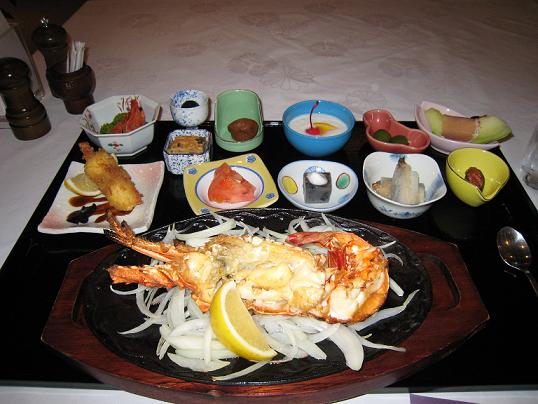 伊勢えび料理３５００円