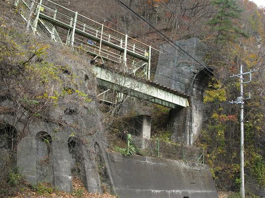 JR吾妻線のトンネル