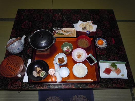 20110128深山荘の食事