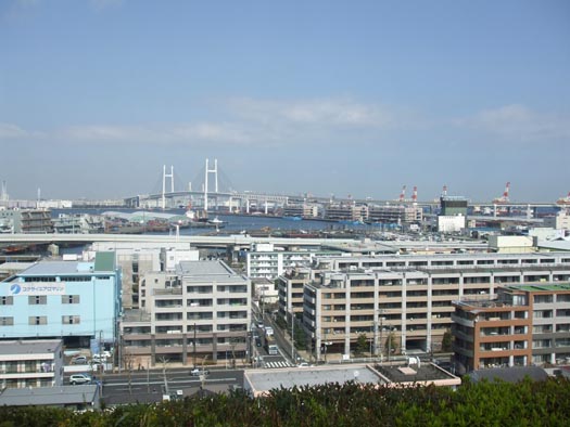 20100322港の見える丘公園から見た横浜港（１）