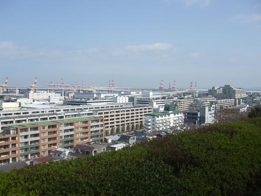 20100322港の見える丘公園から見た横浜港（２）