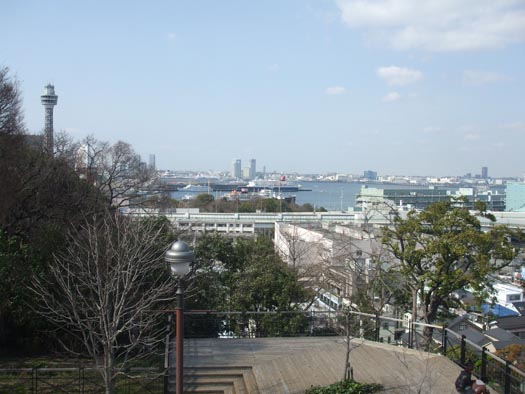 20100322港の見える丘公園から見た横浜港（３）