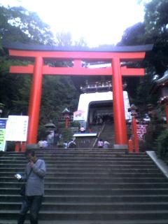 江島神社の鳥居