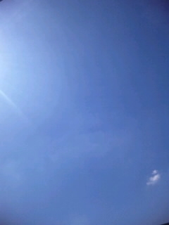 朝の空