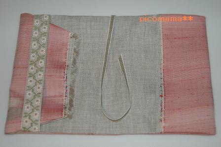 ブックカバーの裏