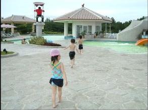 マリオットのプール