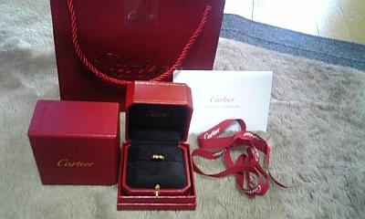 カルティエ　ラニエールリングYG