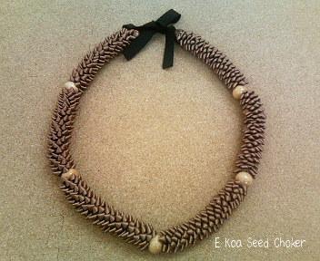E Koa Seed Choker