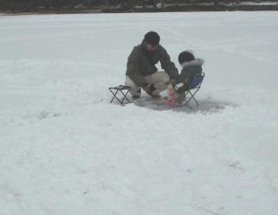 わかさぎ釣り２