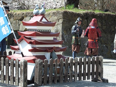 甲冑のお兄さん