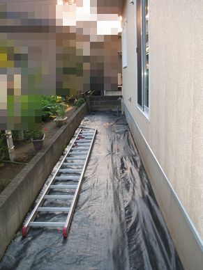 外構　南側