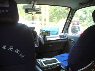 龍井行きのバス