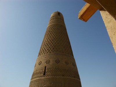 蘇公塔の塔の模様