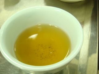 一煎目のお茶