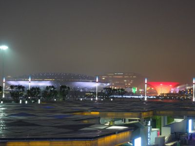 浦東側の夜景
