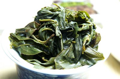 文山包種茶抽出後