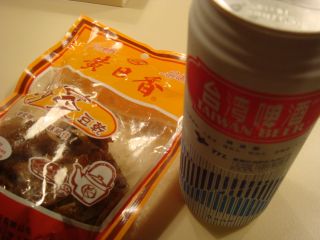 豆干with台湾ビール