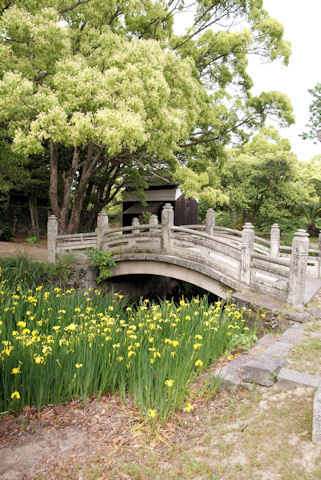 明倫館遺構の万歳橋