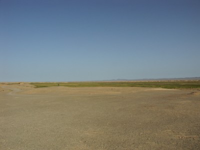 玉門関から見た風景