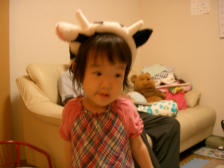 うしさんに変身だじょ