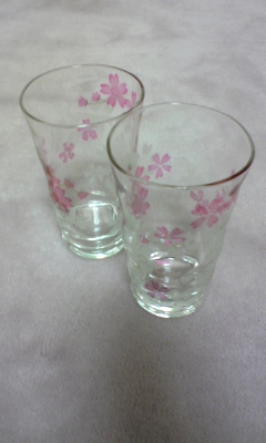 桜グラス
