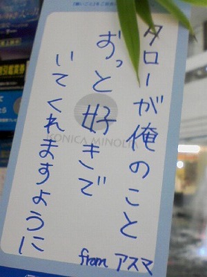 ・・・な人の願い。