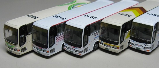 西日本鉄道高速バス５台セット